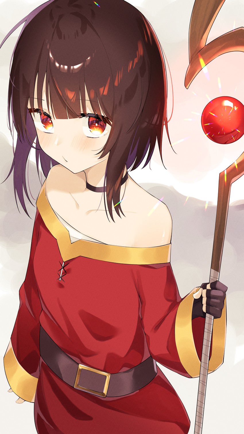 megumin (kono subarashii sekai ni shukufuku wo!) drawn by yyyama