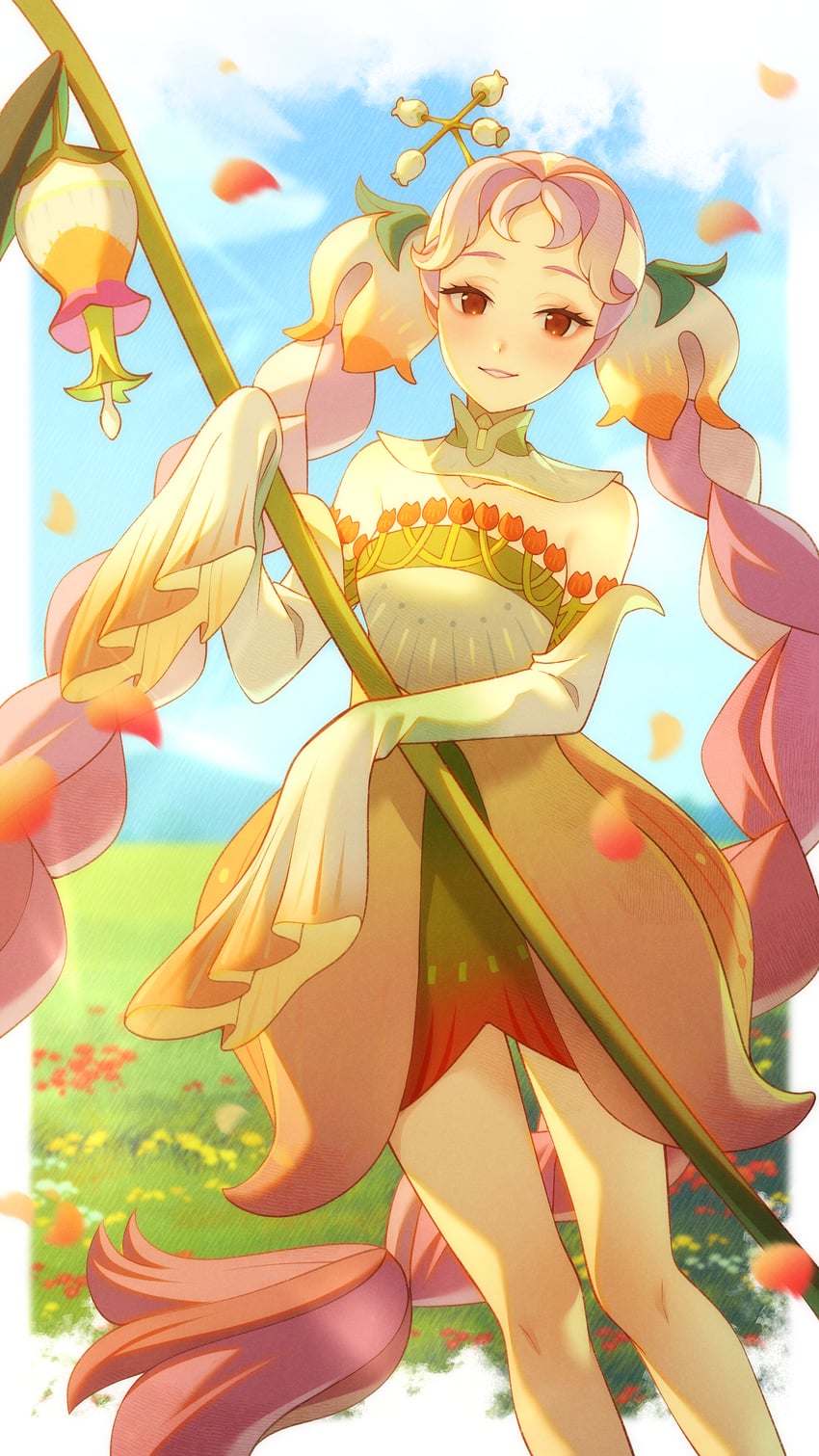 florabelle (afk and 1 more) drawn by pochimaru_(marumaru_wanwan)