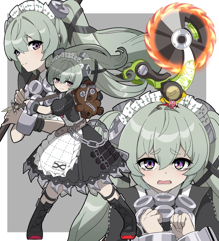 corin wickes (zenless zone zero) drawn by zuyosh