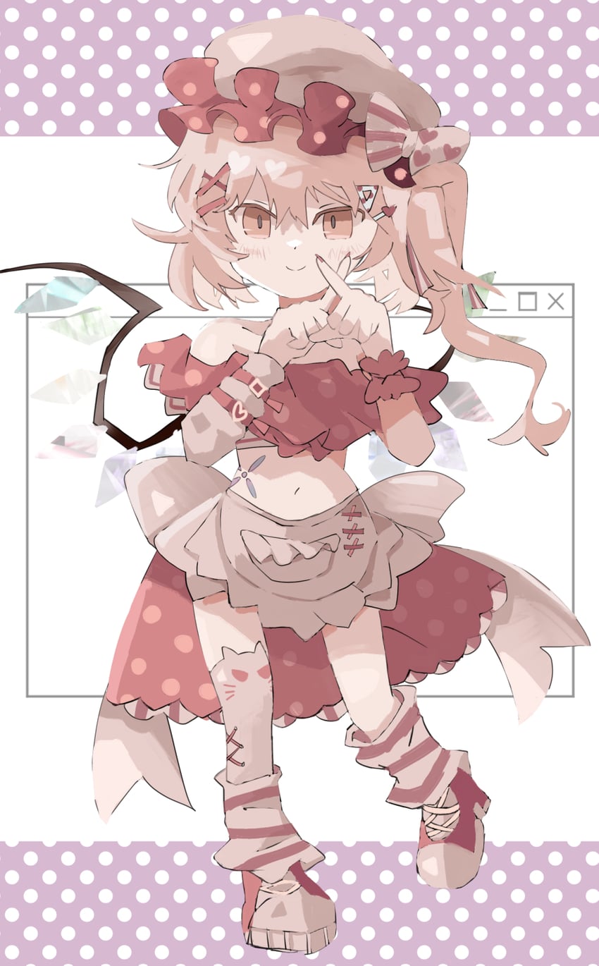 flandre scarlet (touhou and 1 more) drawn by addictionwhite