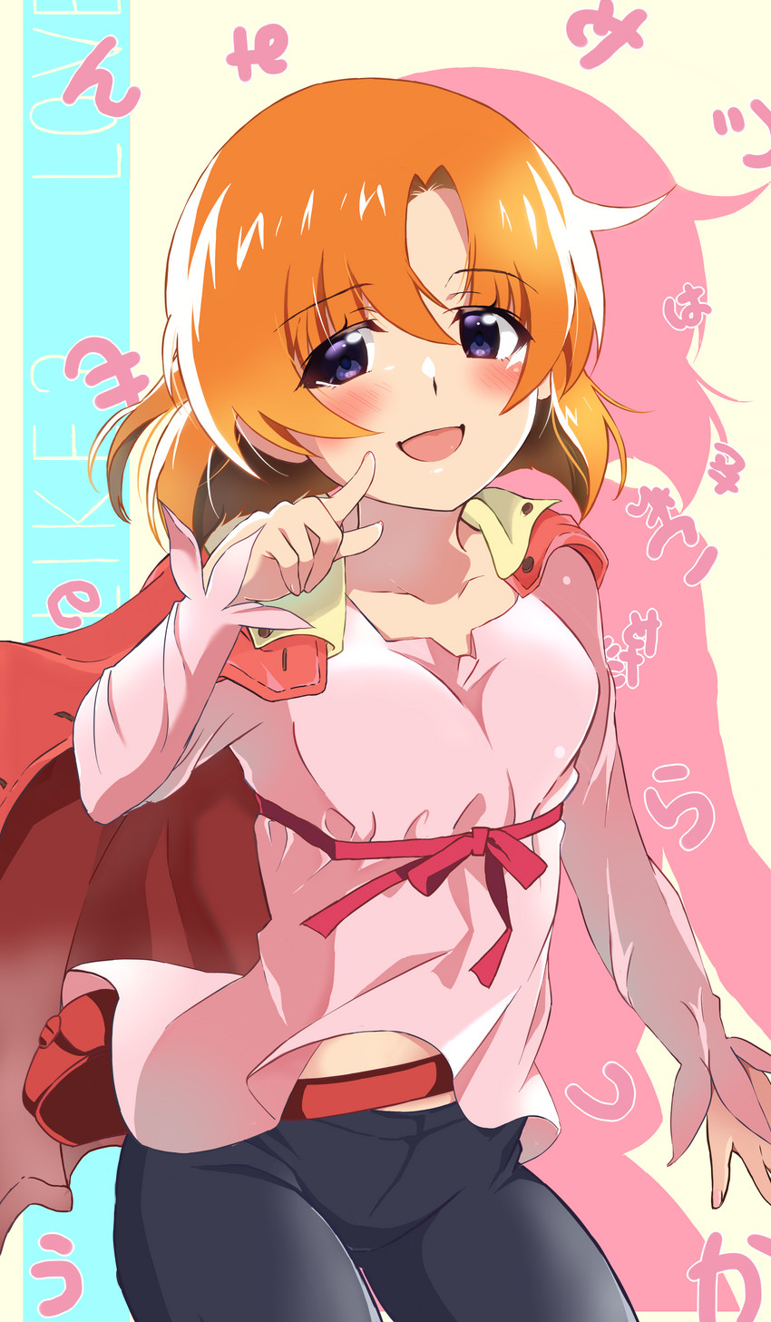 ryuuguu rena and sengoku nadeko (monogatari and 2 more) drawn by mashimaro_tabetai
