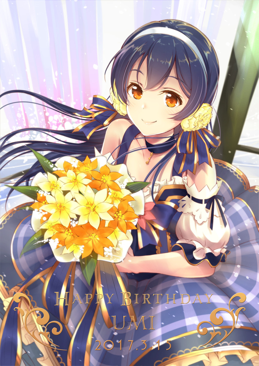sonoda umi (love live! and 2 more) drawn by cowengium