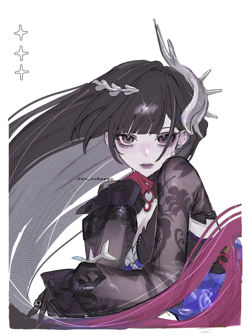 hysilens (honkai and 1 more) drawn by ox_xohappy