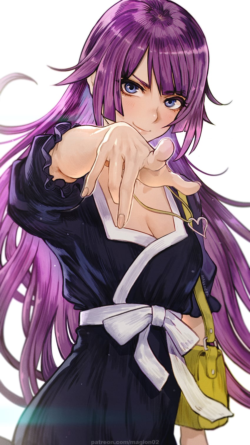 senjougahara hitagi (monogatari and 1 more) drawn by magion02