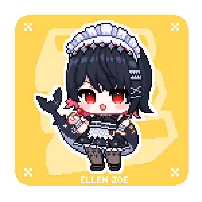 ellen joe (zenless zone zero) drawn by nano_(nanomr_dot)