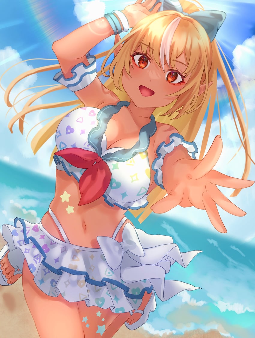 shiranui flare (hololive) drawn by yaho_image3