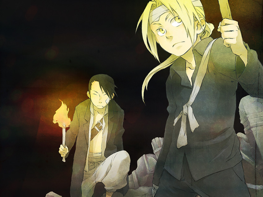 edward elric and ling yao (fullmetal alchemist) drawn by tame