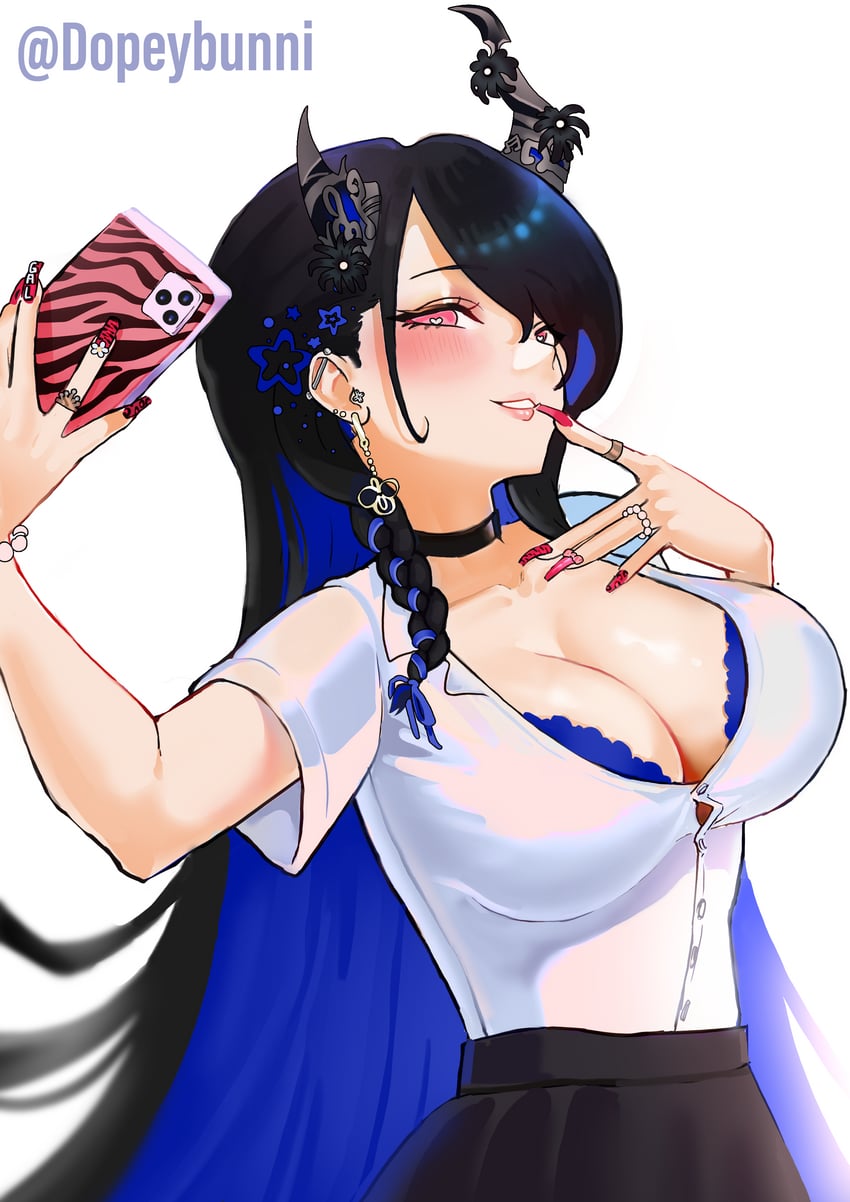 nerissa ravencroft (hololive and 1 more) drawn by dopeybunni