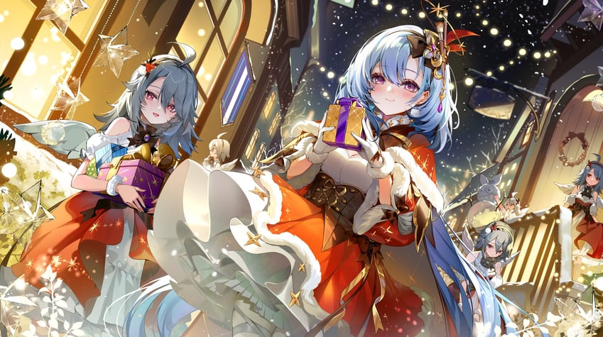 homu, griseo, and vita (honkai and 1 more) drawn by akizero1510