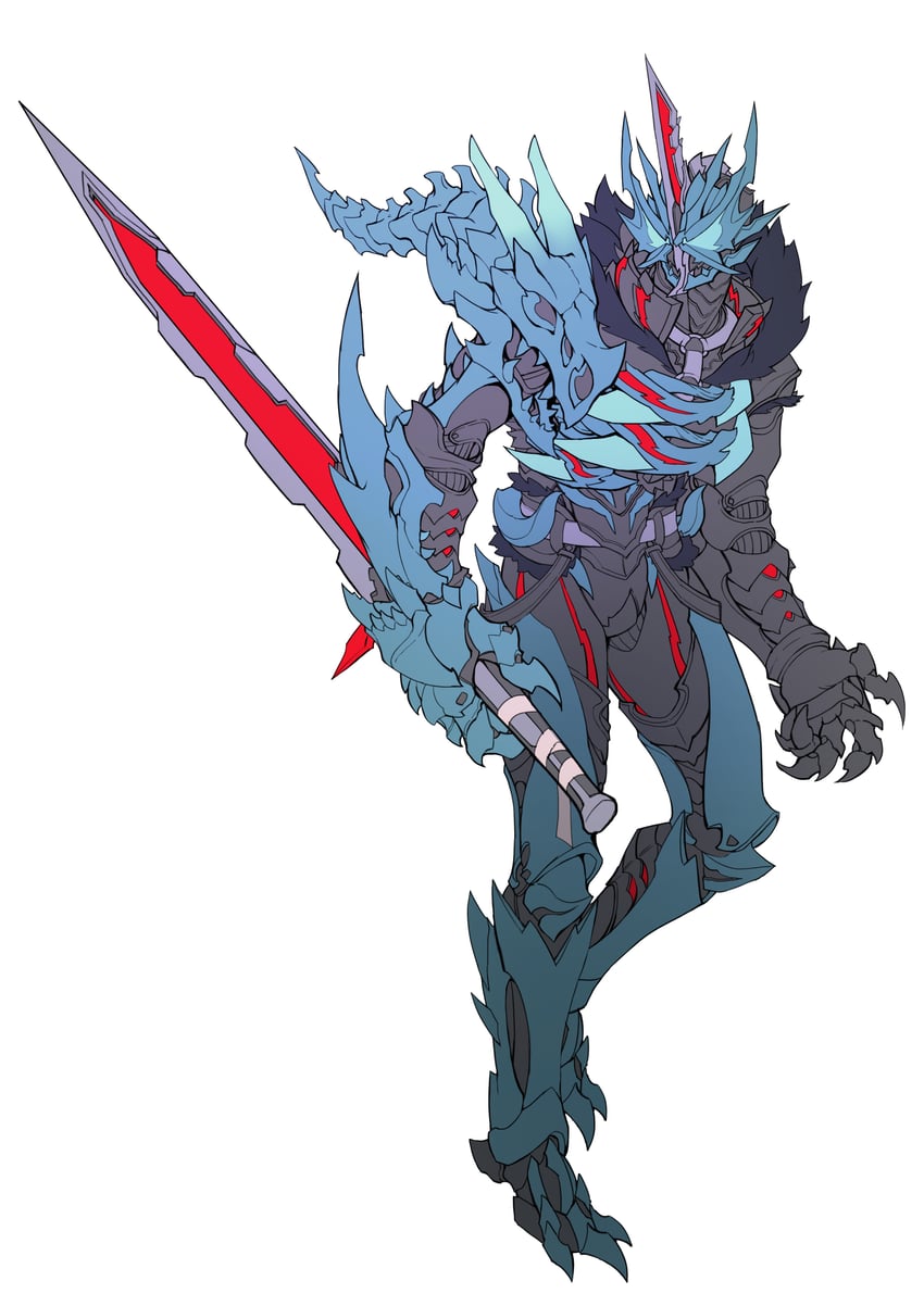 kamen rider saber and kamen rider saber primitive dragon brave dragon (kamen rider and 1 more) drawn by catball1994