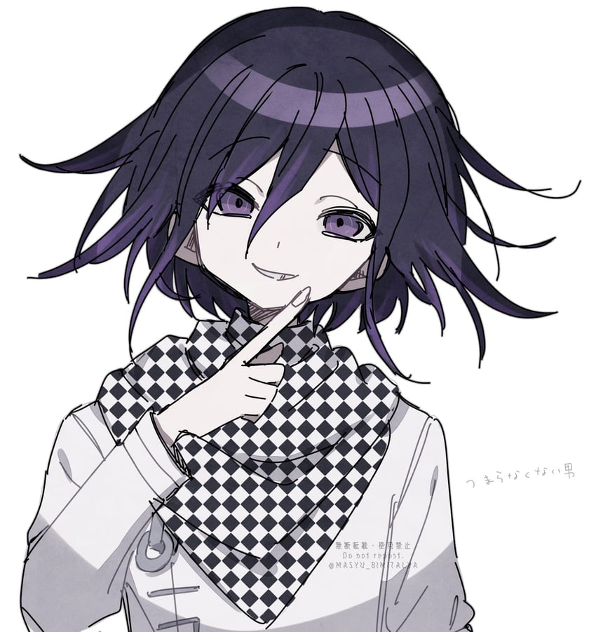 oma kokichi (danganronpa and 1 more) drawn by masyu_bimitalya