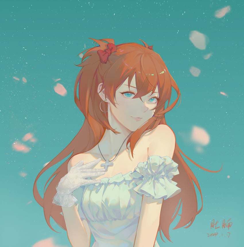 souryuu asuka langley (neon genesis evangelion) drawn by miren_de_du_nan