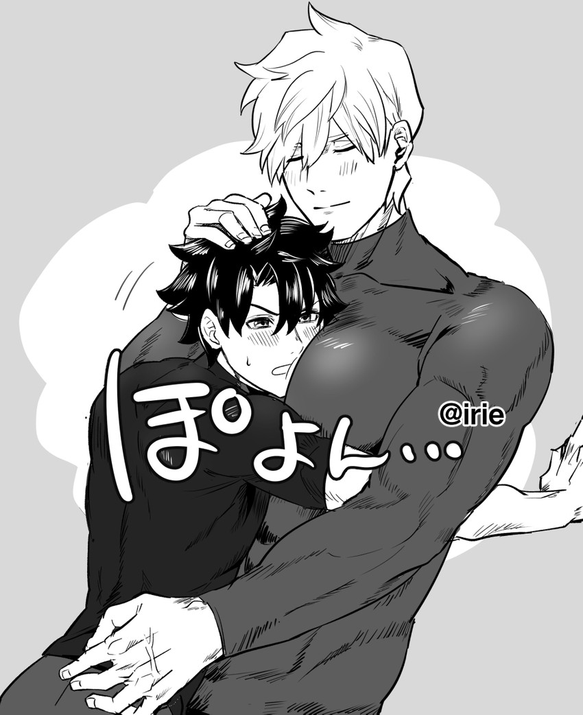 fujimaru ritsuka and percival (fate and 1 more) drawn by irie_irie448