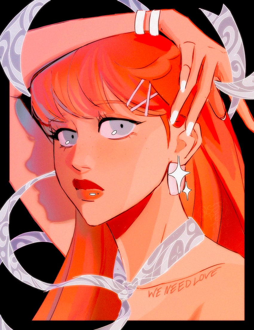 lisa (real life and 1 more) drawn by serpentire