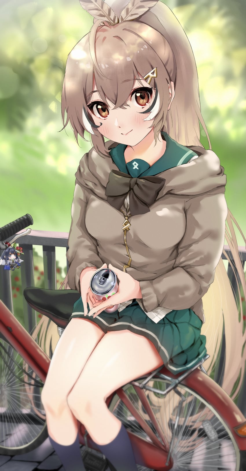 ouro kronii and nanashi mumei (hololive and 1 more) drawn by ceesalt