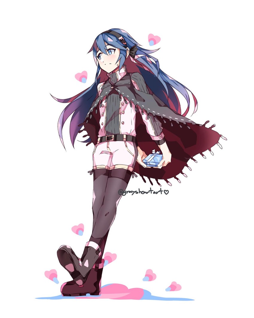 lucina (fire emblem and 2 more) drawn by graysheartart