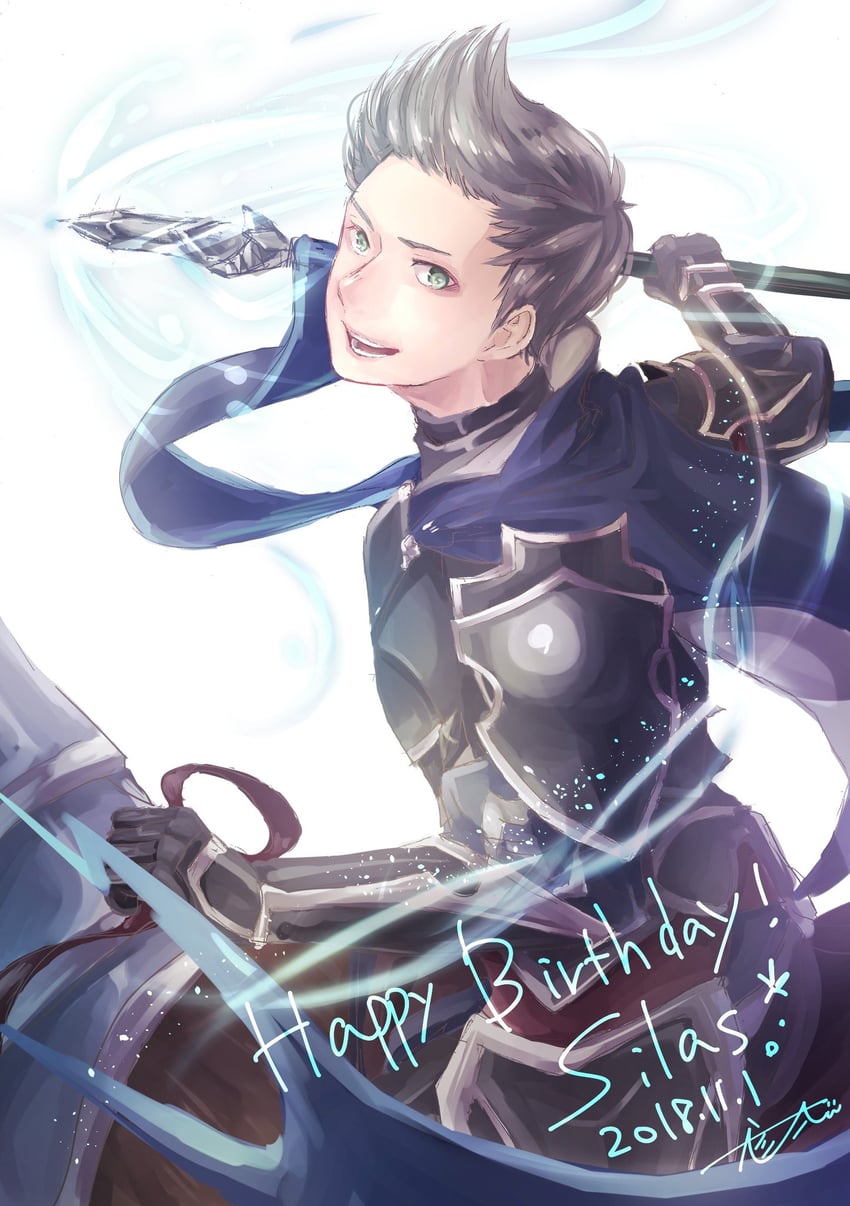 silas (fire emblem and 1 more) drawn by kedama_mosamosa