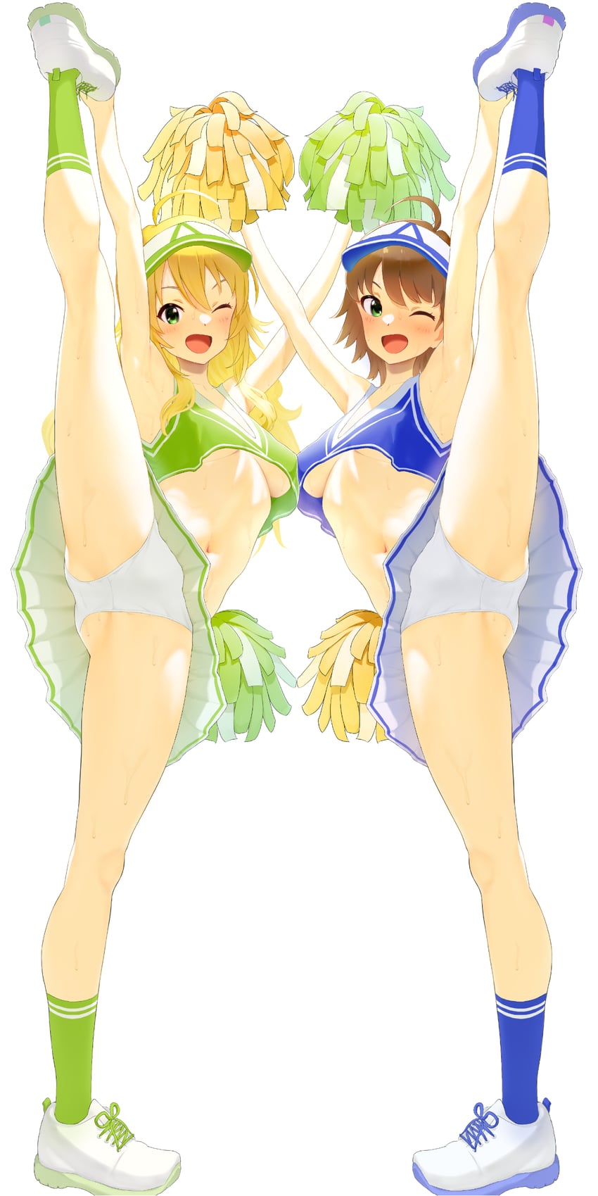 hoshii miki and awakened miki (idolmaster and 1 more) drawn by kozuka_yasushi