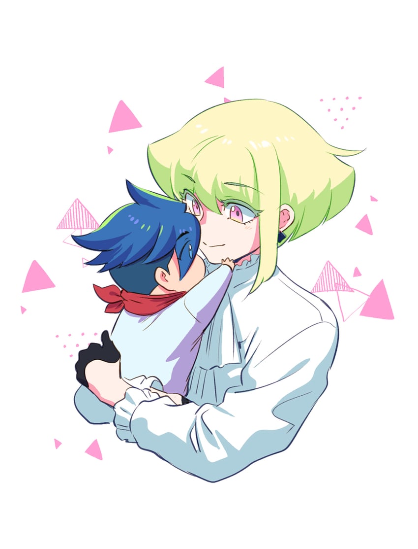 lio fotia and galo thymos (promare) drawn by bae_(baebae)