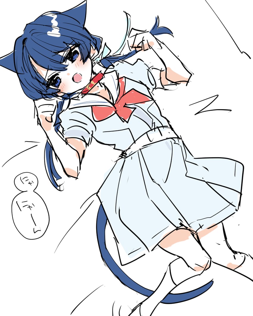 murano sayaka (love live! and 1 more) drawn by kanduki_kamibukuro