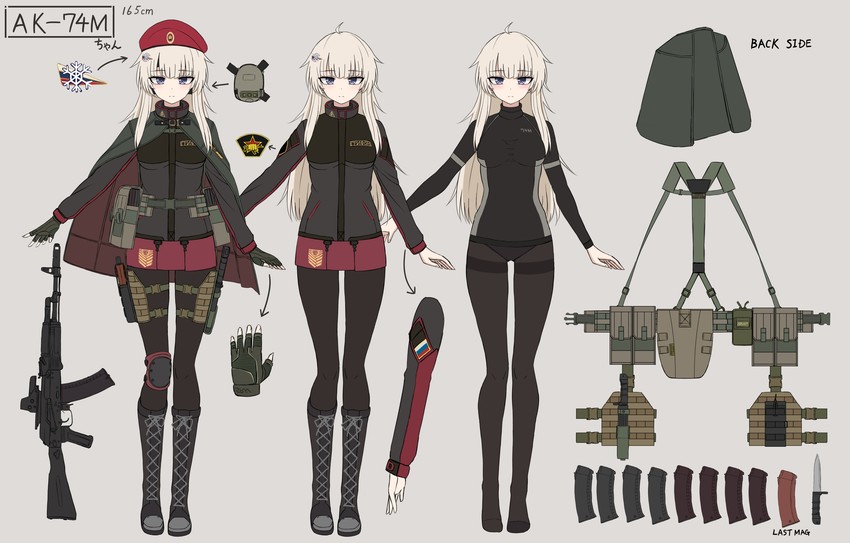 ak74m (original and 1 more) drawn by yakob_labo