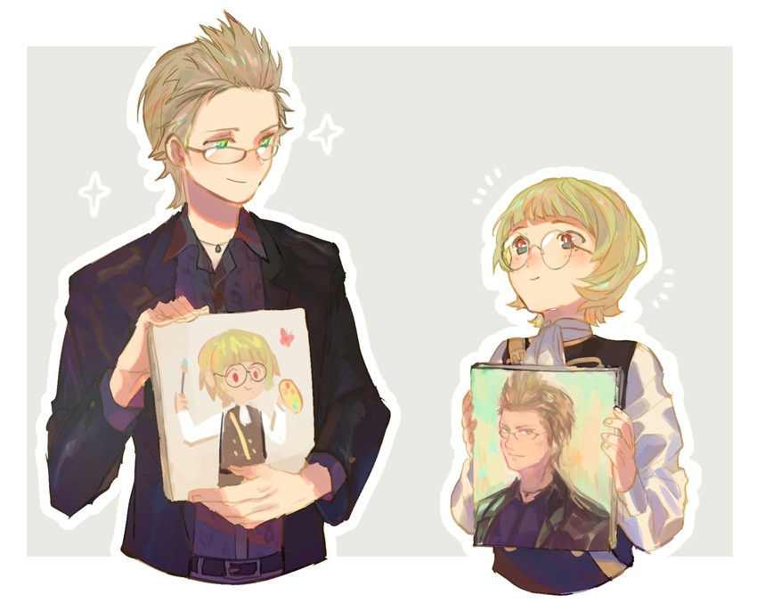 ignis scientia and ignatz victor (fire emblem and 3 more) drawn by suto_(sakumaaritsu)