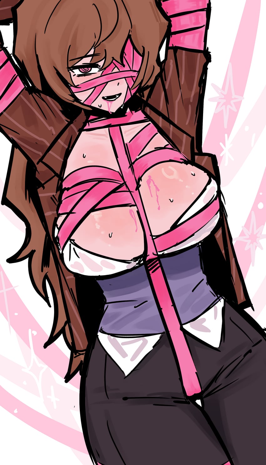 pink shoes and hindley (project moon and 1 more) drawn by ttaldallu