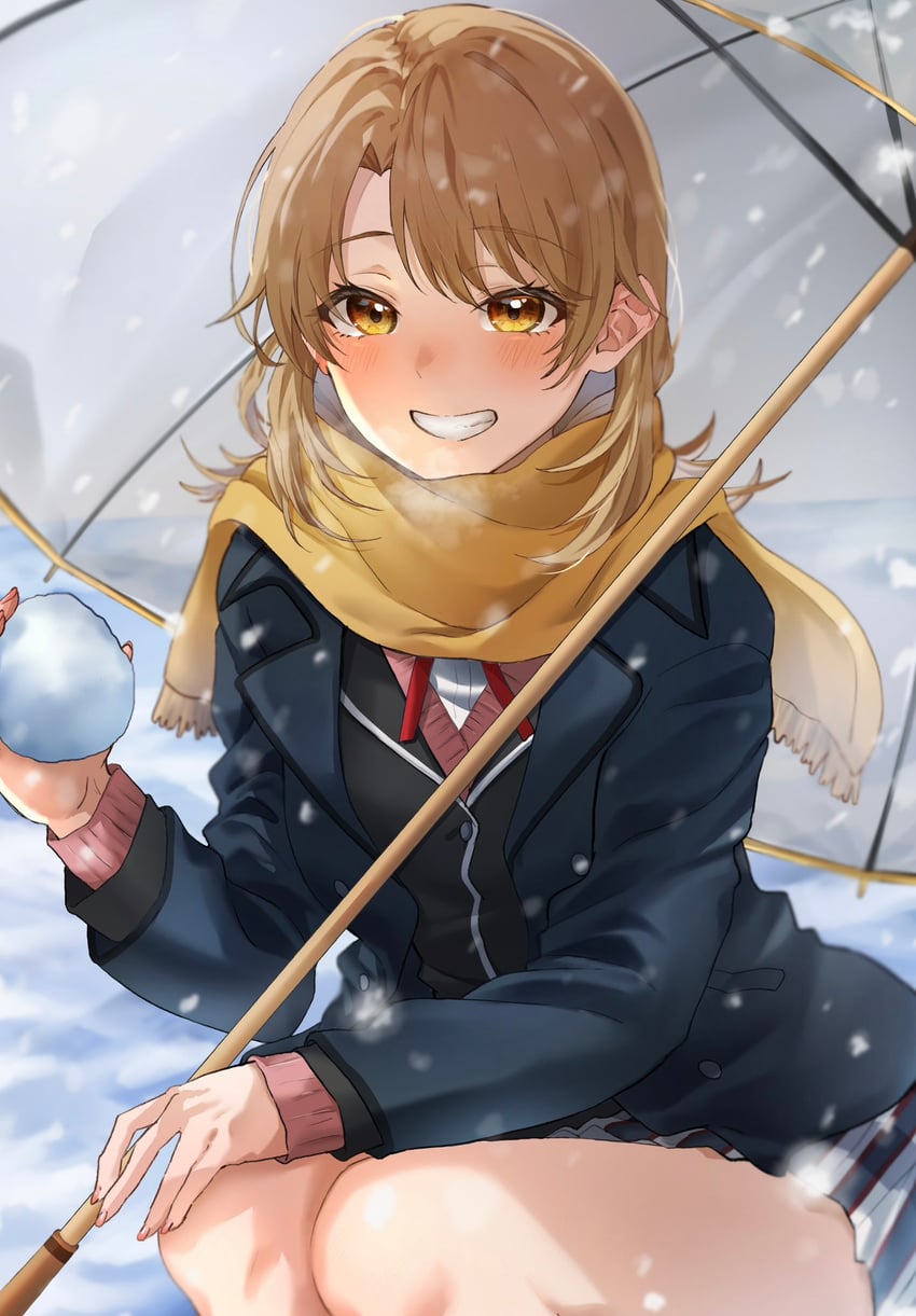 isshiki iroha (yahari ore no seishun lovecome wa machigatteiru.) drawn by light_(lightpicture33)