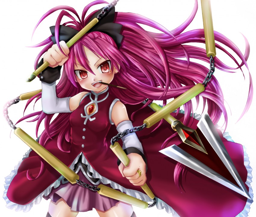 sakura kyoko (mahou shoujo madoka magica) drawn by ruku_(ruku_5050)