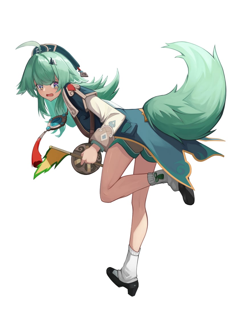 huohuo (honkai and 1 more) drawn by viktorf