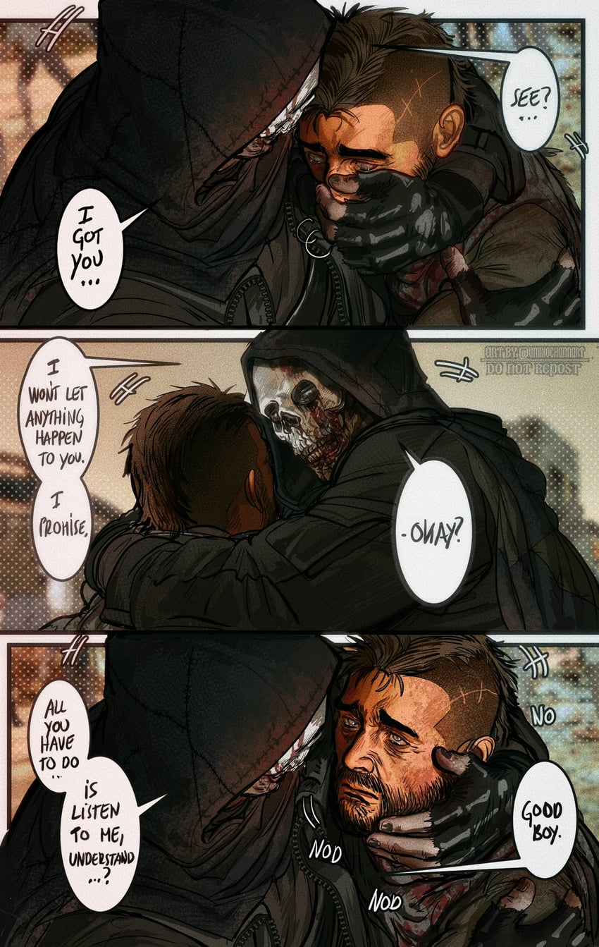 ghost and soap (call of duty and 1 more) drawn by umikochannart