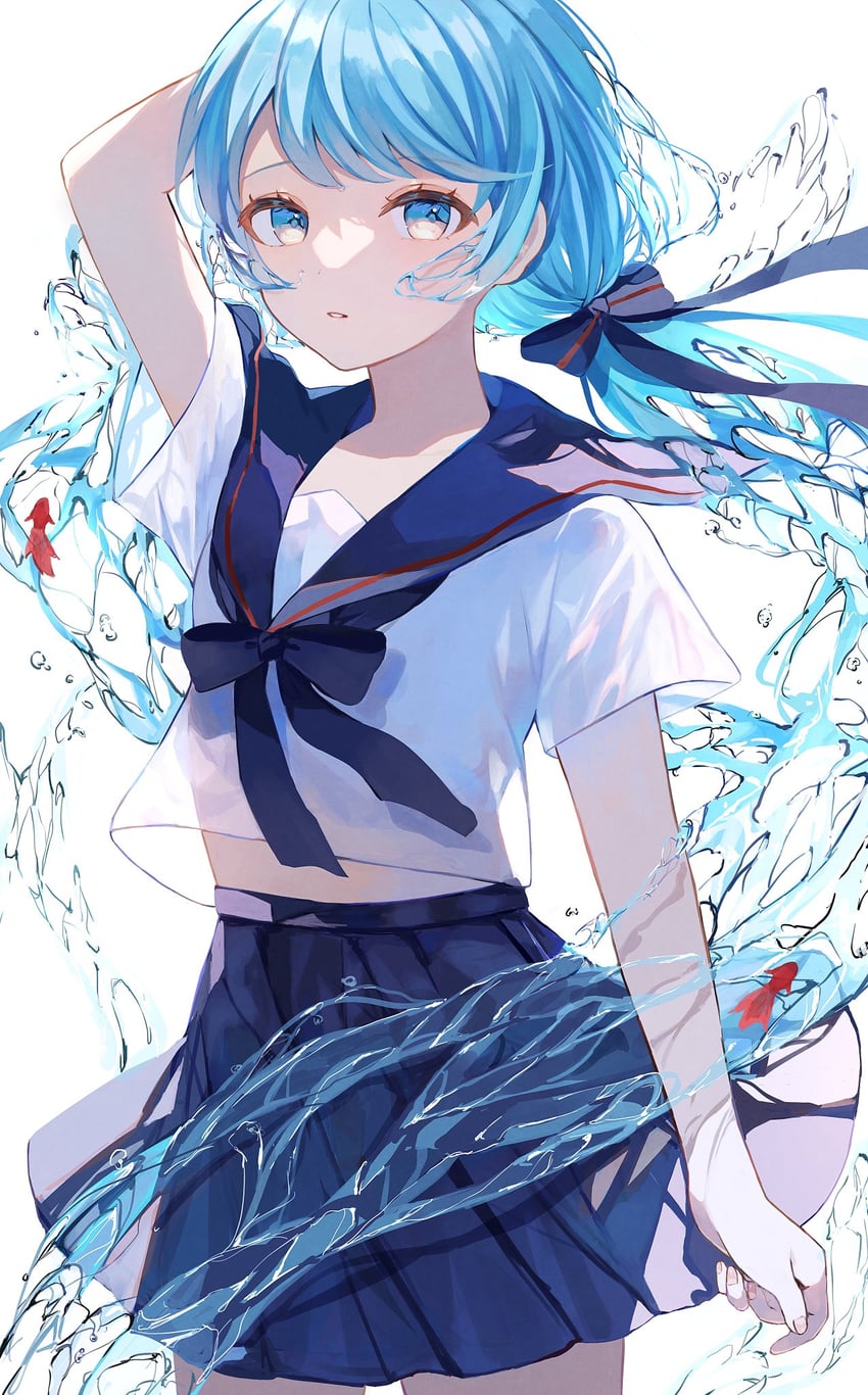 hatsune miku and bottle miku (vocaloid) drawn by ilis_0226