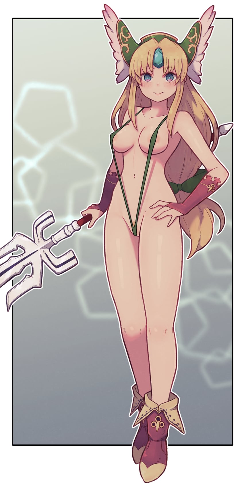 riesz (seiken densetsu and 1 more) drawn by lamb-oic029