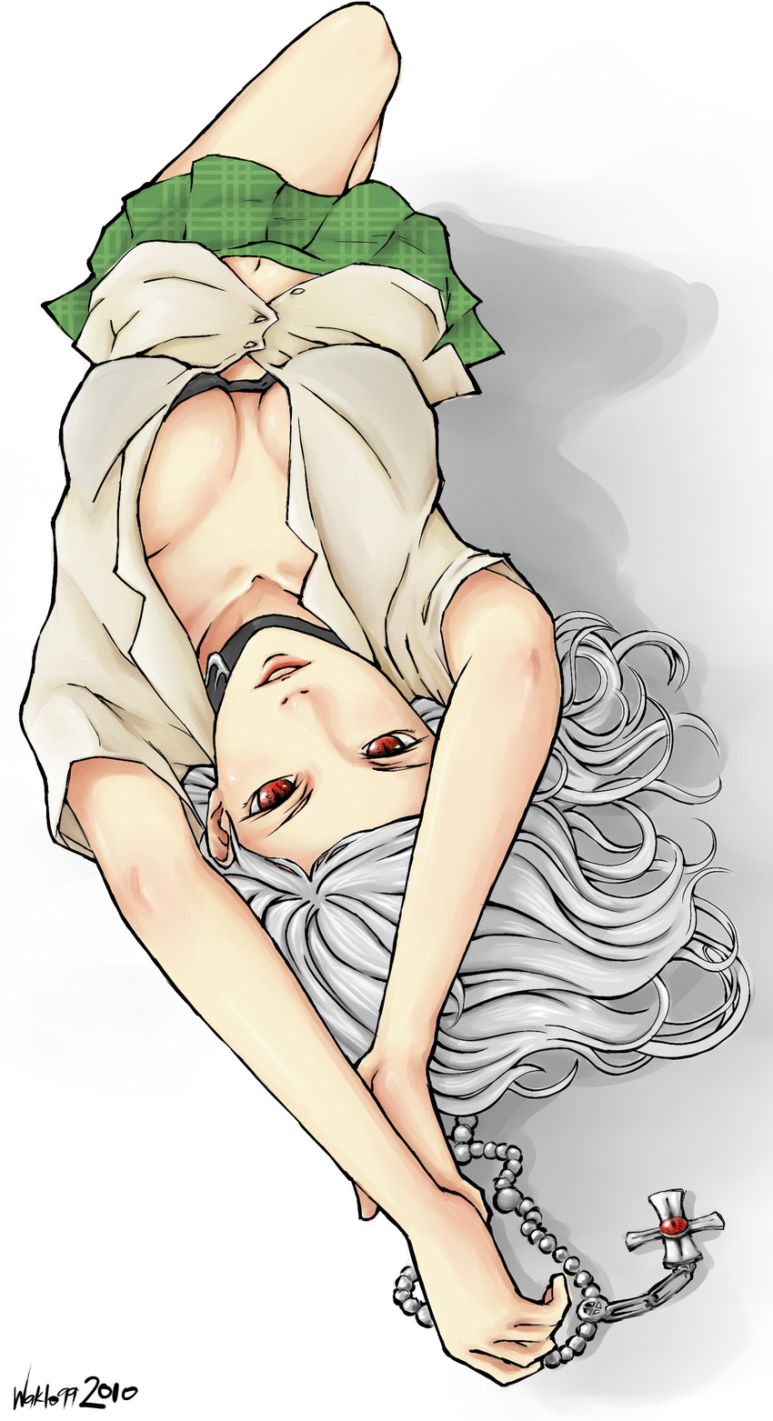 akashiya moka and inner moka (rosario+vampire) drawn by waklo99
