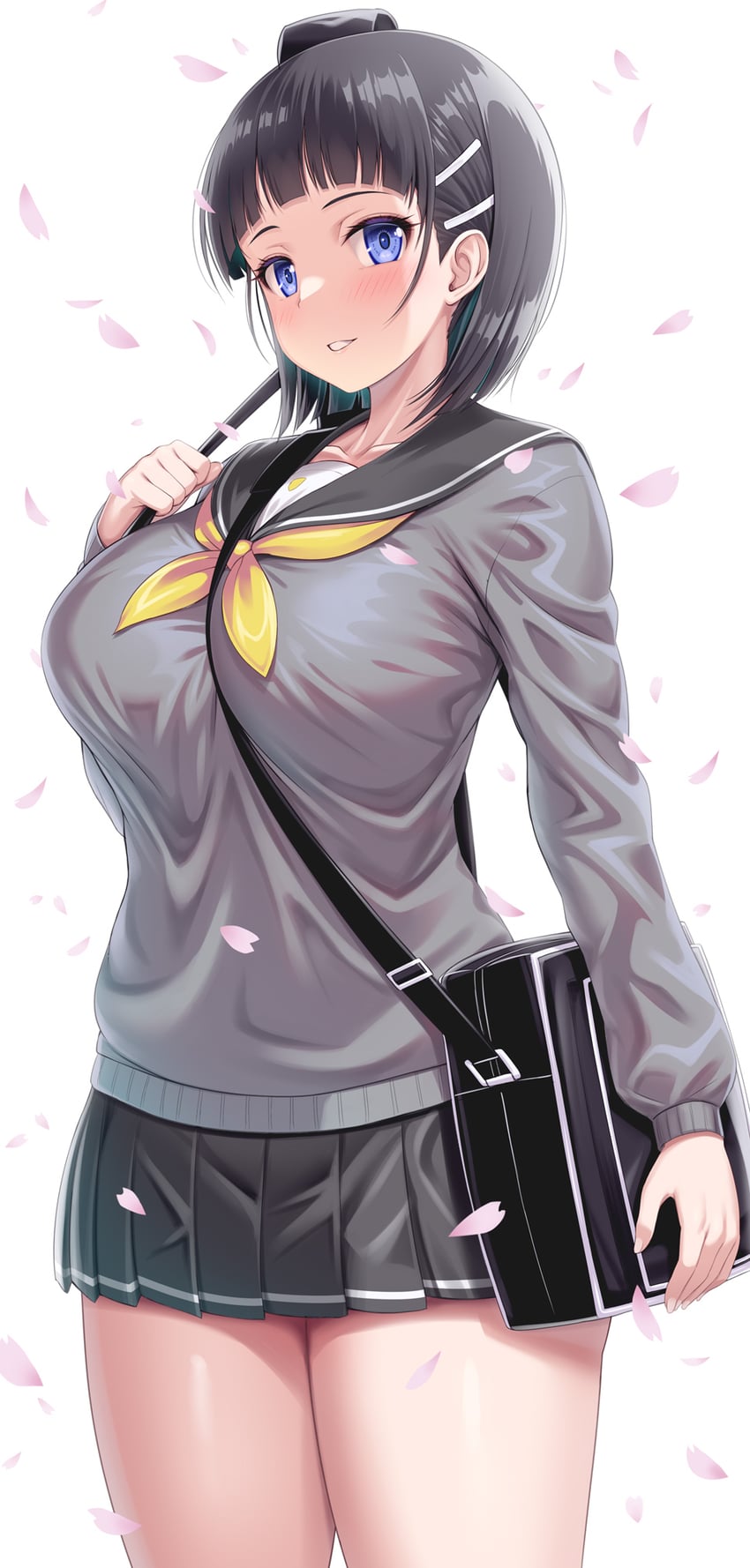 kirigaya suguha (sword art online) drawn by kawase_seiki