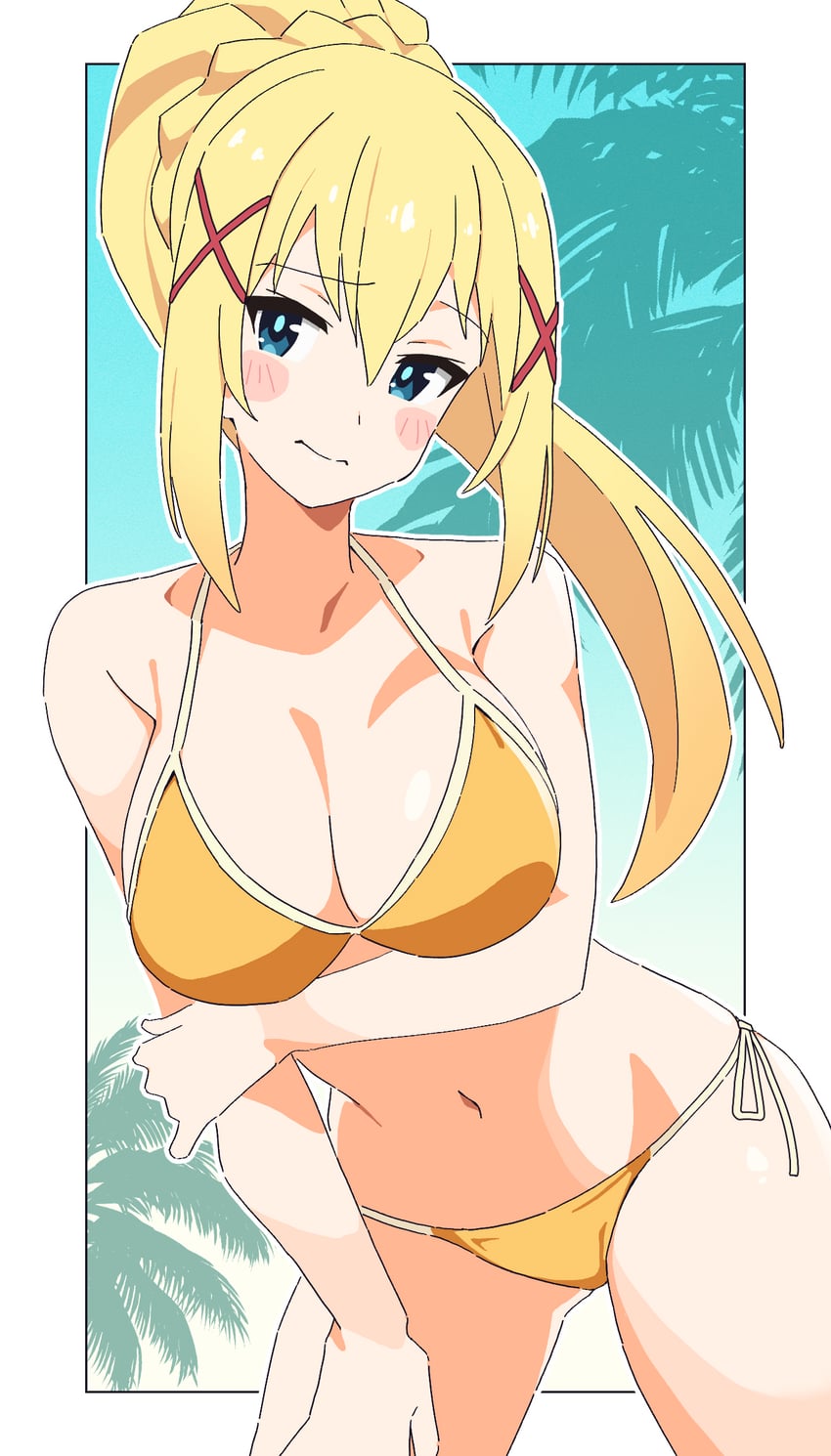 darkness (kono subarashii sekai ni shukufuku wo!) drawn by noyama_takenoko