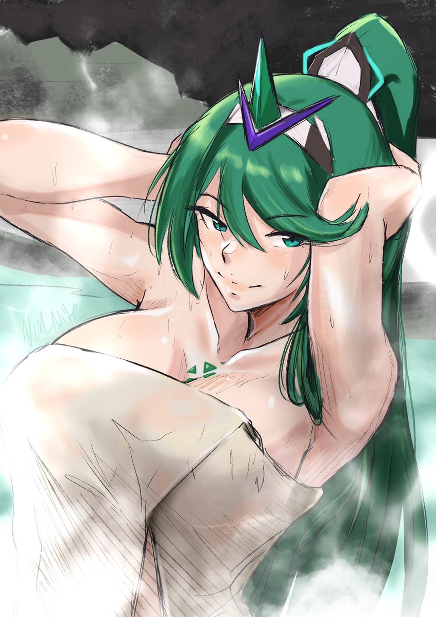 pneuma (xenoblade chronicles and 1 more) drawn by vialnite