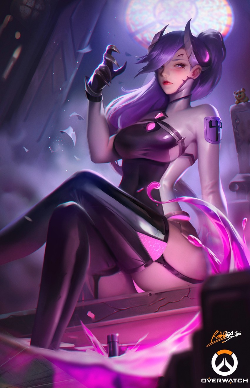 mercy, imp mercy, and hammond (overwatch and 1 more) drawn by r.keensies