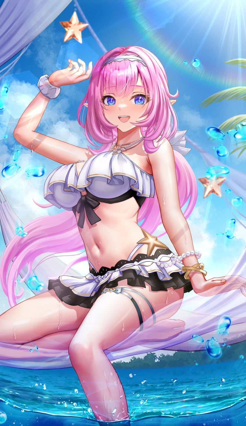 elysia (honkai and 1 more) drawn by wajuniorbox