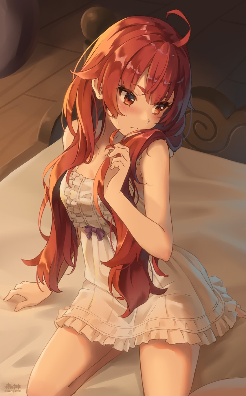 eris greyrat (mushoku tensei) drawn by morigami_(morigami_no_yashiro)