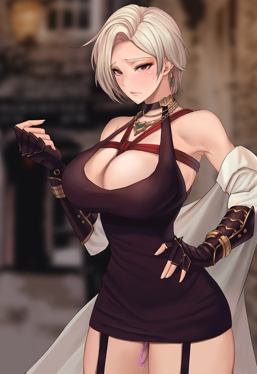 female slayer, sword master, and majesty (dungeon and fighter) drawn by fle_en