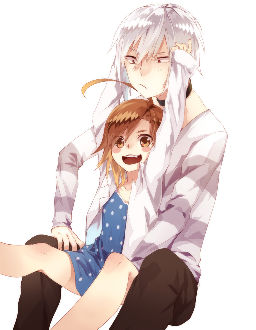 accelerator and last order (toaru majutsu no index) drawn by pietani397