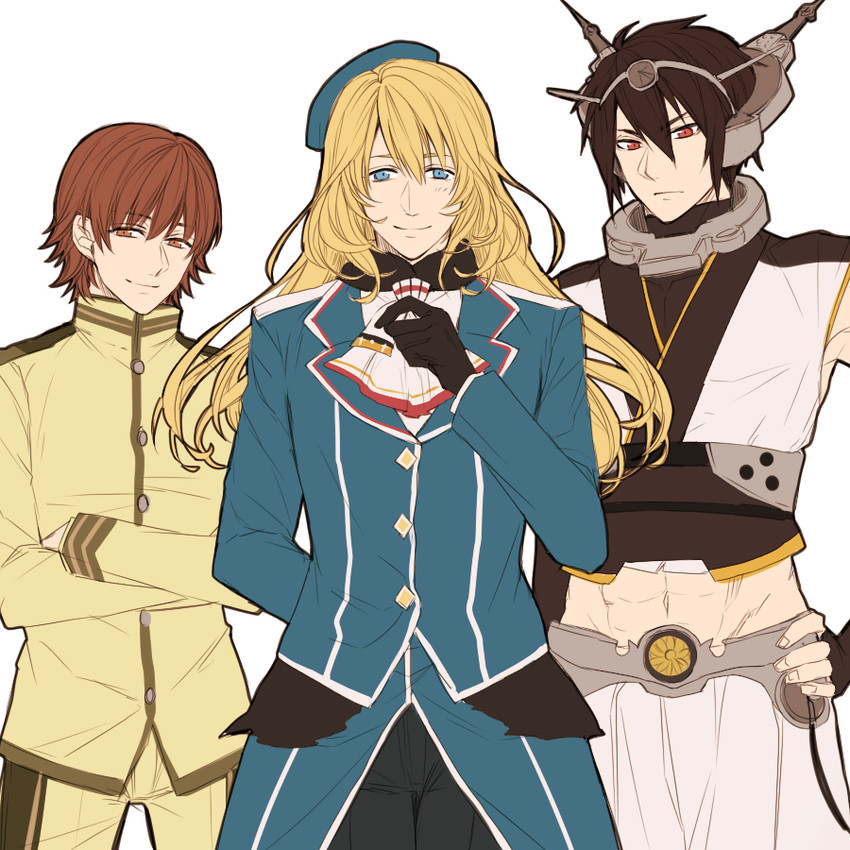 nagato, atago, and ooi (kantai collection) drawn by nagomi_(mokatitk)