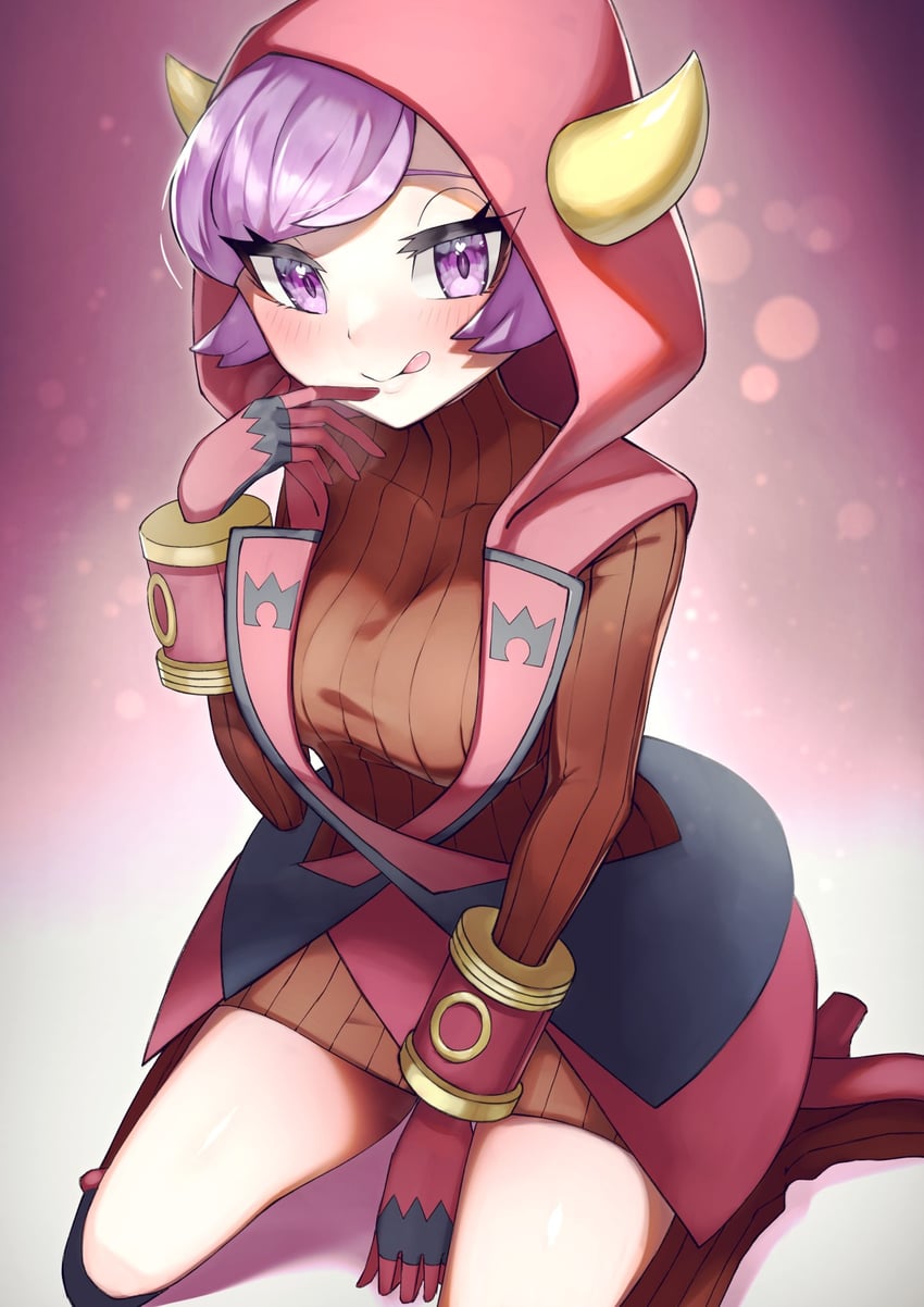 courtney (pokemon and 1 more) drawn by rindoriko