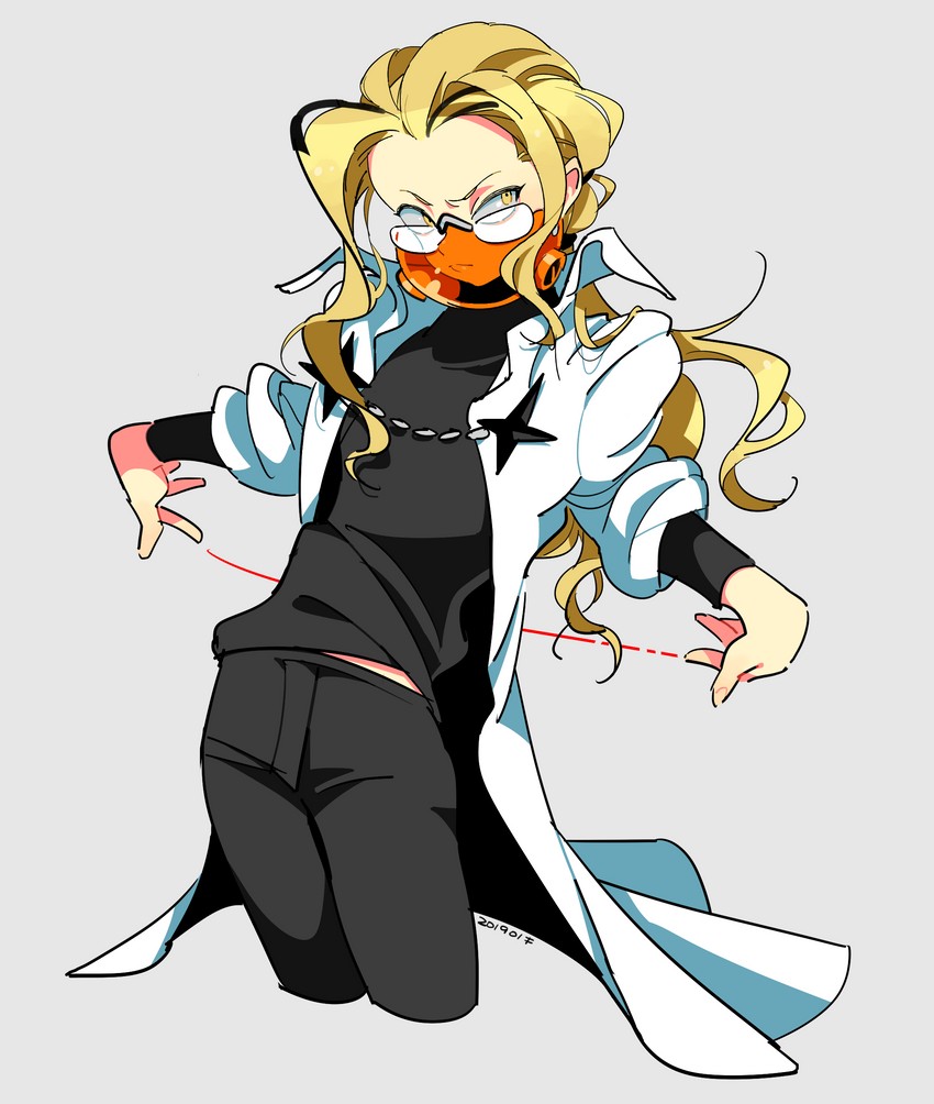 iori shirou (kill la kill) drawn by kinako_(marubotan)