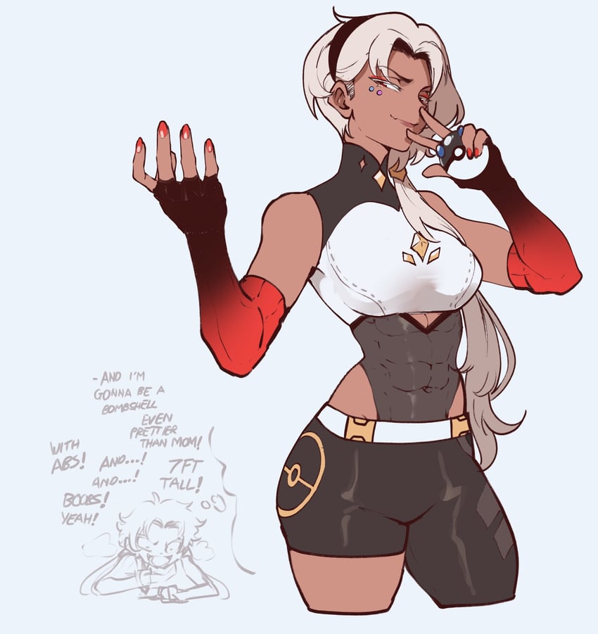 zeo riviera (original and 1 more) drawn by nyantcha