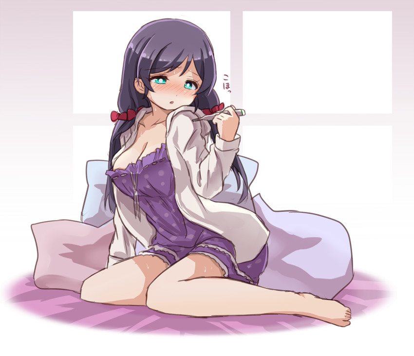 tojo nozomi (love live! and 1 more) drawn by shipii_(jigglypuff)