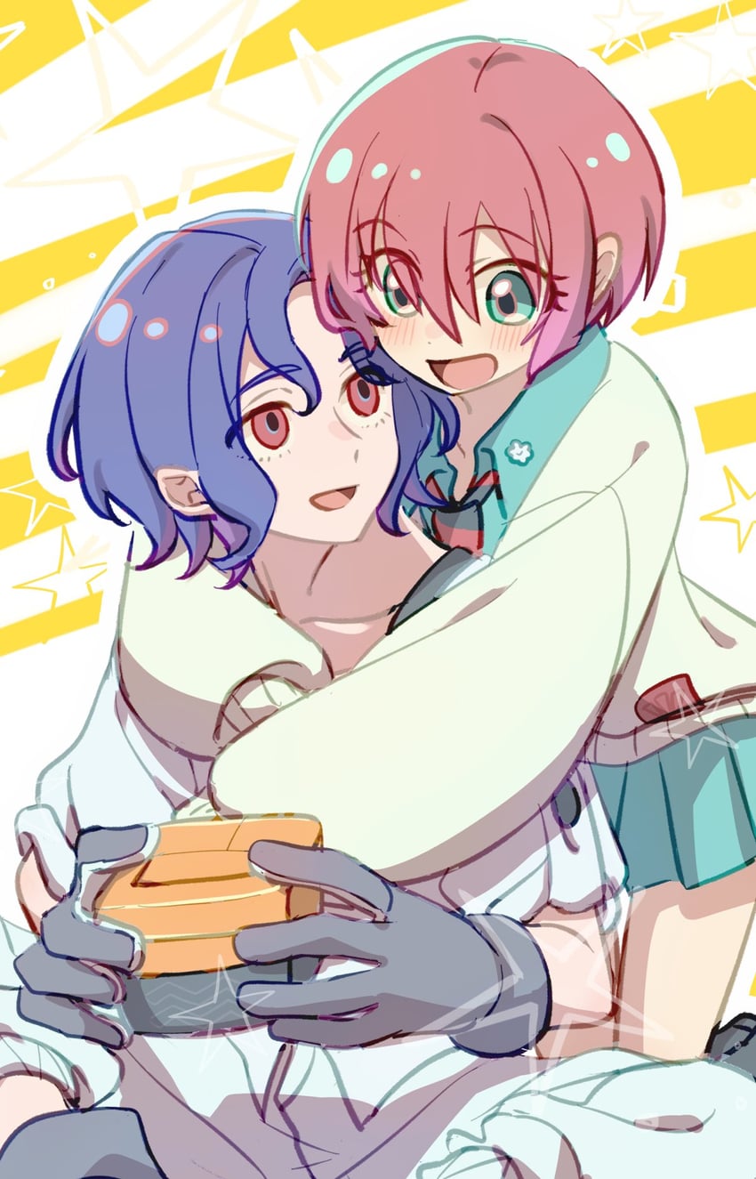 amate yuzuriha and shuji ito (gundam and 1 more) drawn by ywrkgqx