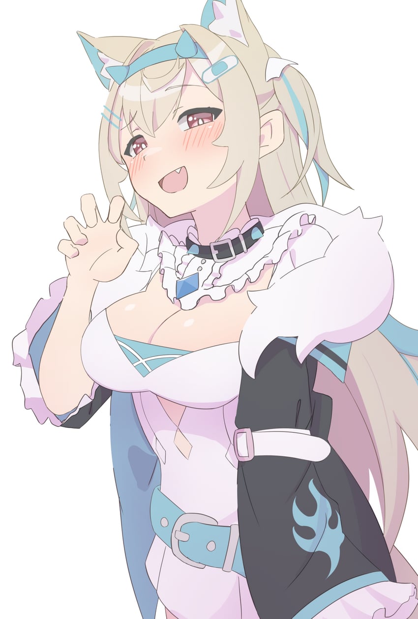 fuwawa abyssgard (hololive and 1 more) drawn by kumacy_0