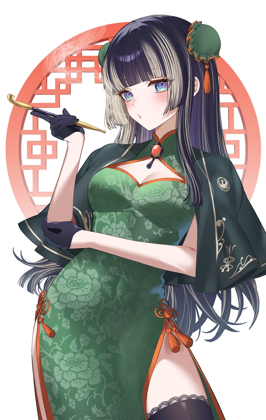 juufuutei raden (hololive and 1 more) drawn by mui_maru